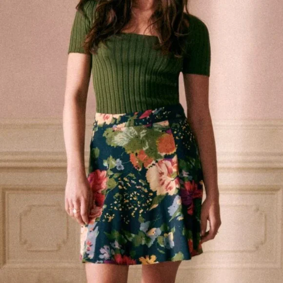 Sezane Mariata Skirt - Picture 1 of 3